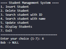 Student Management System